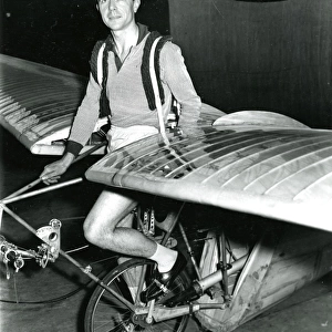 John Cecil Wimpenny, 1922-2015, in the de Havilland Puff?