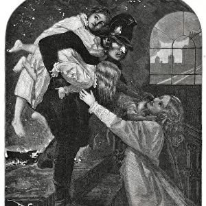 John Everett Millais, The Rescue