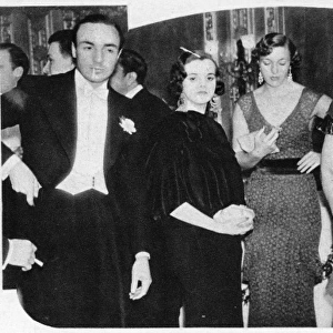 John Profumo at a nightclub, 1934