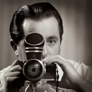 John Sadovy self-portrait Print - Early 1950s photograph John Sadovy self-portrait Print - Early 1950s photograph