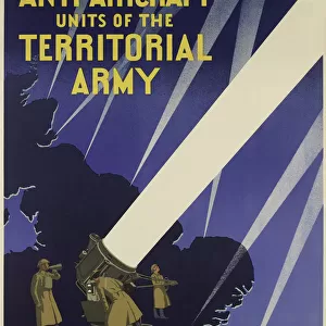 ?Join the Anti-Aircraft Units of the Territorial Army?, 1938