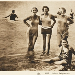 Jolly swimmers