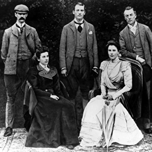 Joseph Chamberlain and Family at Highbury, 1889