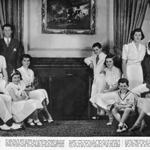 Joseph Kennedy, American Ambassador & family, 1938