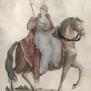 Josephine on a Horse