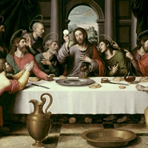 JUANES, Juan de (1523-1579). The Last Supper