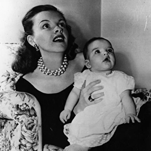 Judy Garland with Liza Minnelli