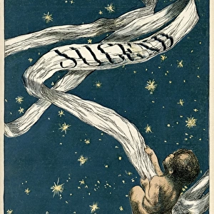 Jugend front cover, cherub with stars