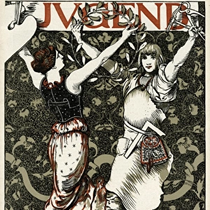 Jugend front cover, two young women dancing