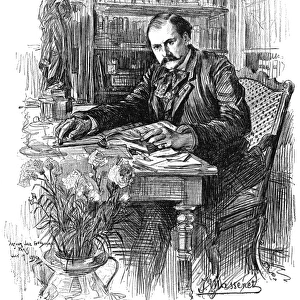 Jules Massenet in Study