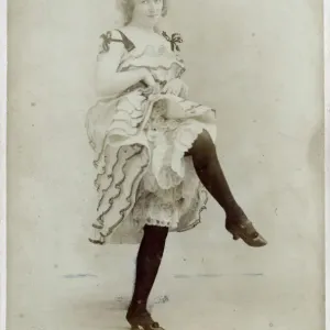 Julie Ring Music Hall Dancer Print Julie Ring Music Hall Dancer Print