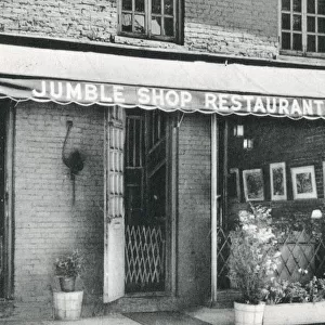 The Jumble Shop Restaurant in Greenwich Village, NYC