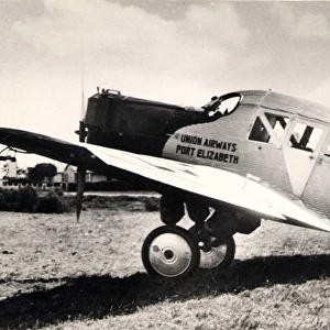 Junkers F13- South African, (on the ground)
