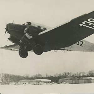 Junkers G24, 132, leaving Junkers Luftverkehr?s Berlin base