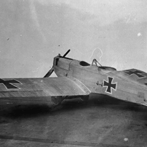 Junkers J8 two-seat German prototype fighter plane