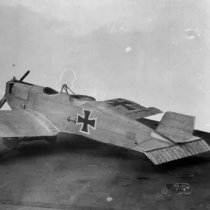 Junkers J8 two-seat German prototype fighter plane