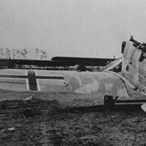 Junkers J9 DI aft, (on the ground)
