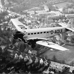 Junkers Ju52 / 3m D-AQUI is still used for pleasure flights