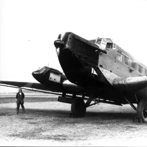 Junkers Ju 52 3m Side View Print D-ANXG Lufthansa. Art