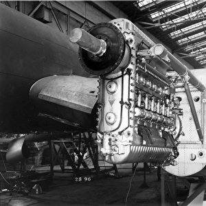 Junkers Jumo 205 heavy oil engine fitted to a Ha139 seaplane