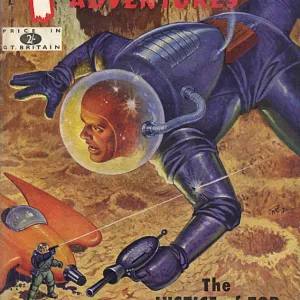 The Justice of Tor, Fantastic Adventures scifi magazine cover