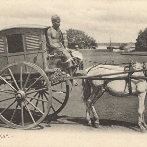 A Jutka carriage - India