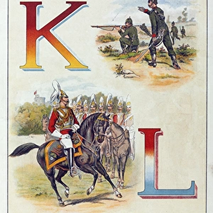 K for Kings Royal Rifles L for Life Guards (1st)
