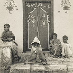 Kairouan, Tunisia - Doorway of a Marabouts home