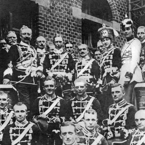 Kaiser & German royal family - Deaths Head Hussars, WW1