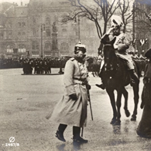 Kaiser Wilhelm II in Berlin, Germany