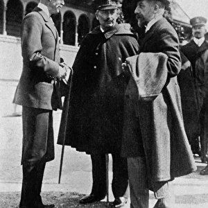 Kaiser Wilhelm II with King Haakon of Norway