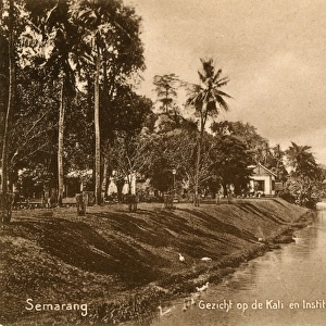 Kali river, Semarang, North Java, Indonesia