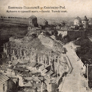 Kamianets-Podilskyi, Ukraine - Turkish Bridge and Castle