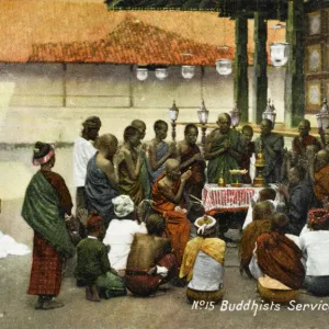 Kandy - Sri Lanka - Worshipping the tooth relic