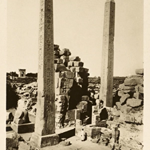 Karnak Temple Complex, Egypt - Two Obelisks