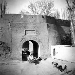 Kashgar - Entrance to a walled village