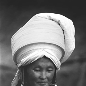 Kashgar Trip - Uyghur Woman - Headdress