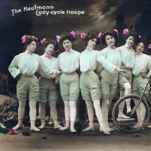 Kaufmann Lady Cycle Troupe