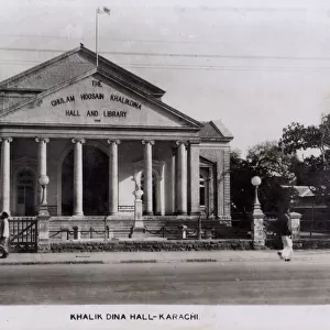 Khalikdina Hall and Library, Karachi, British India