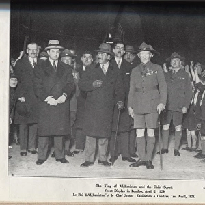 King of Afghanistan with Lord Baden Powell