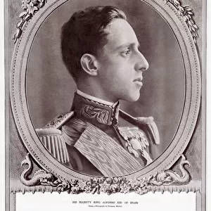 King Alfonso XIII of Spain (1886 - 1941), also known as El Africano or the African