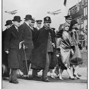 King Amanullah at Hendon