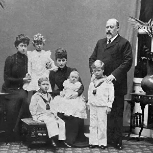 King Edward VII and grandchildren