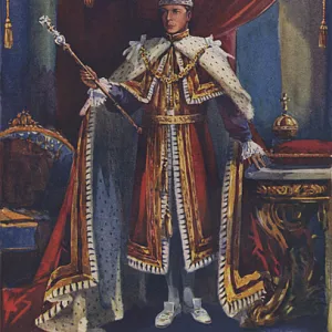 King Edward VIII at his Coronation