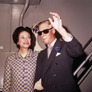 King Edward VIII with Wallis Simpson