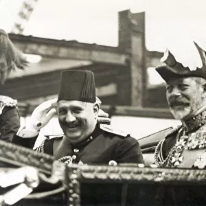 King Fuad of Egypts Official Visit to Great Britain