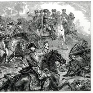 King George II at the Battle of Dettingen, Electorate of Mainz