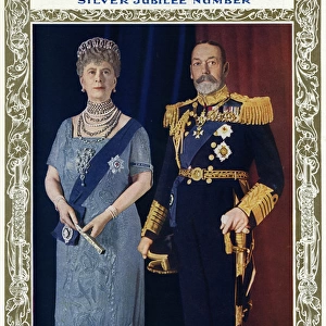 King George & Queen Mary Silver Jubilee