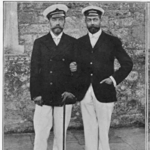 King George V and Tsar Nicholas II