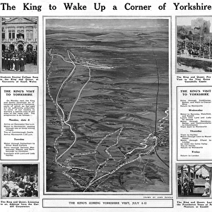 King George V - Visit to Yorkshire